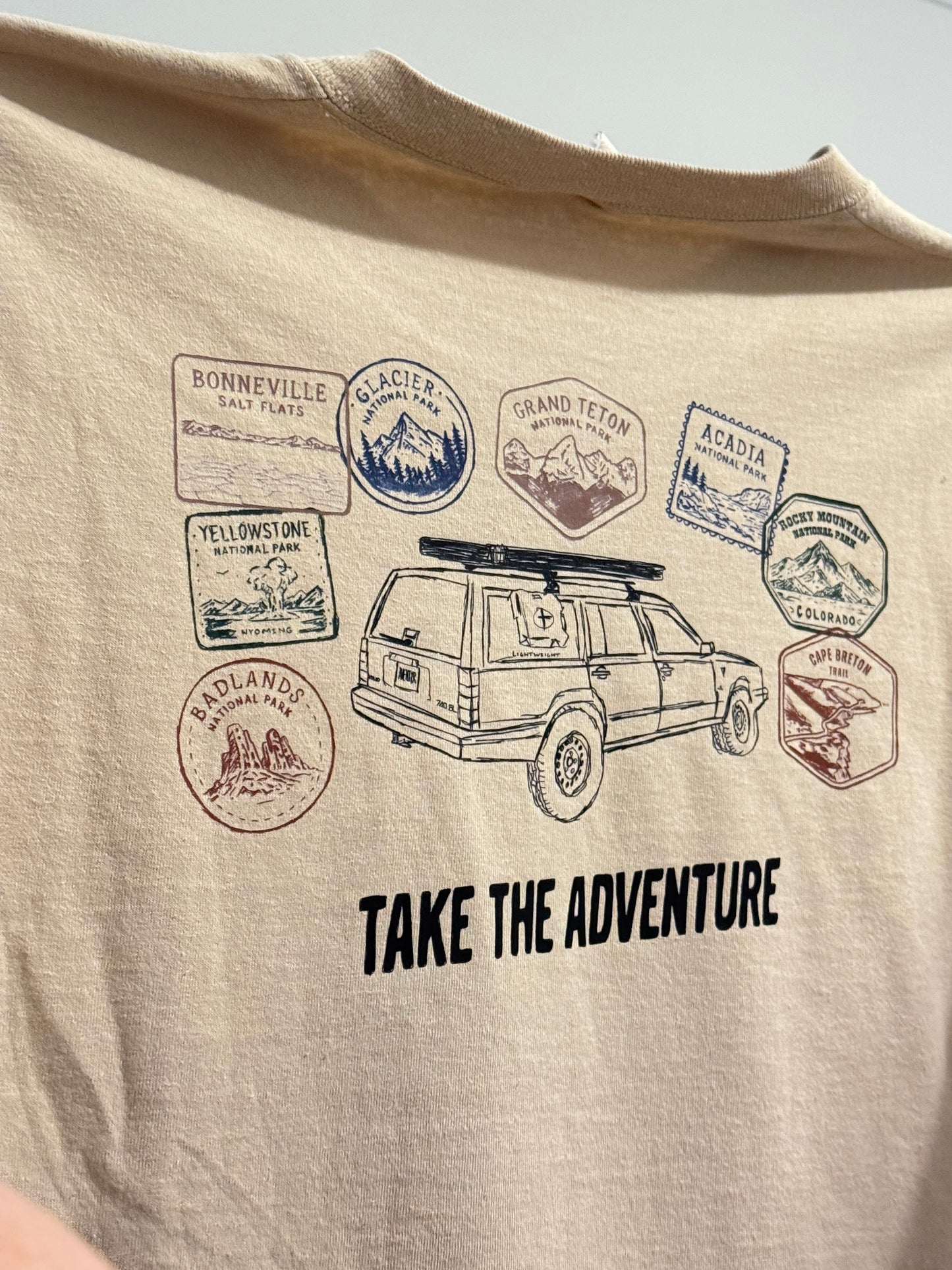*Limited* "Take the Adventure" @itsMackeever X Lightweight Tshirt
