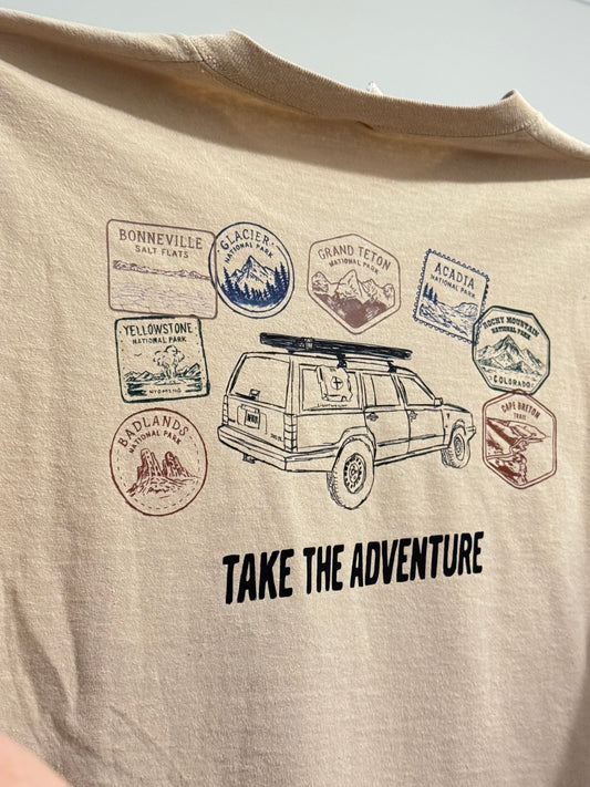 *Limited* "Take the Adventure" @itsMackeever X Lightweight Tshirt