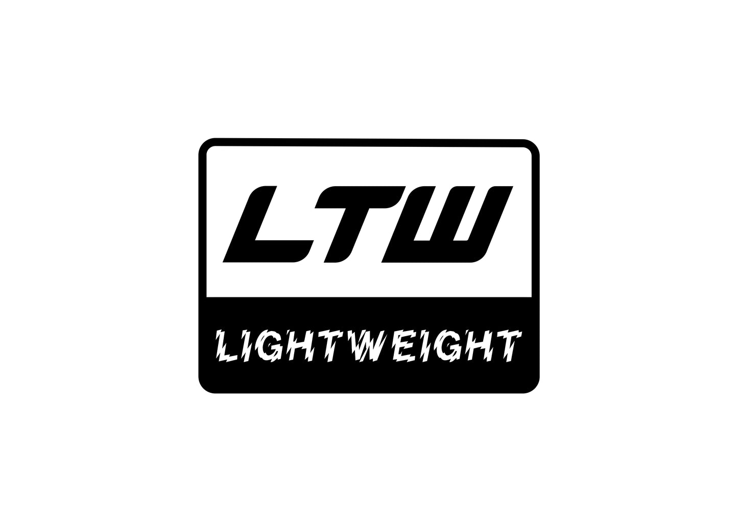 Lightweight "LTW" Stickers