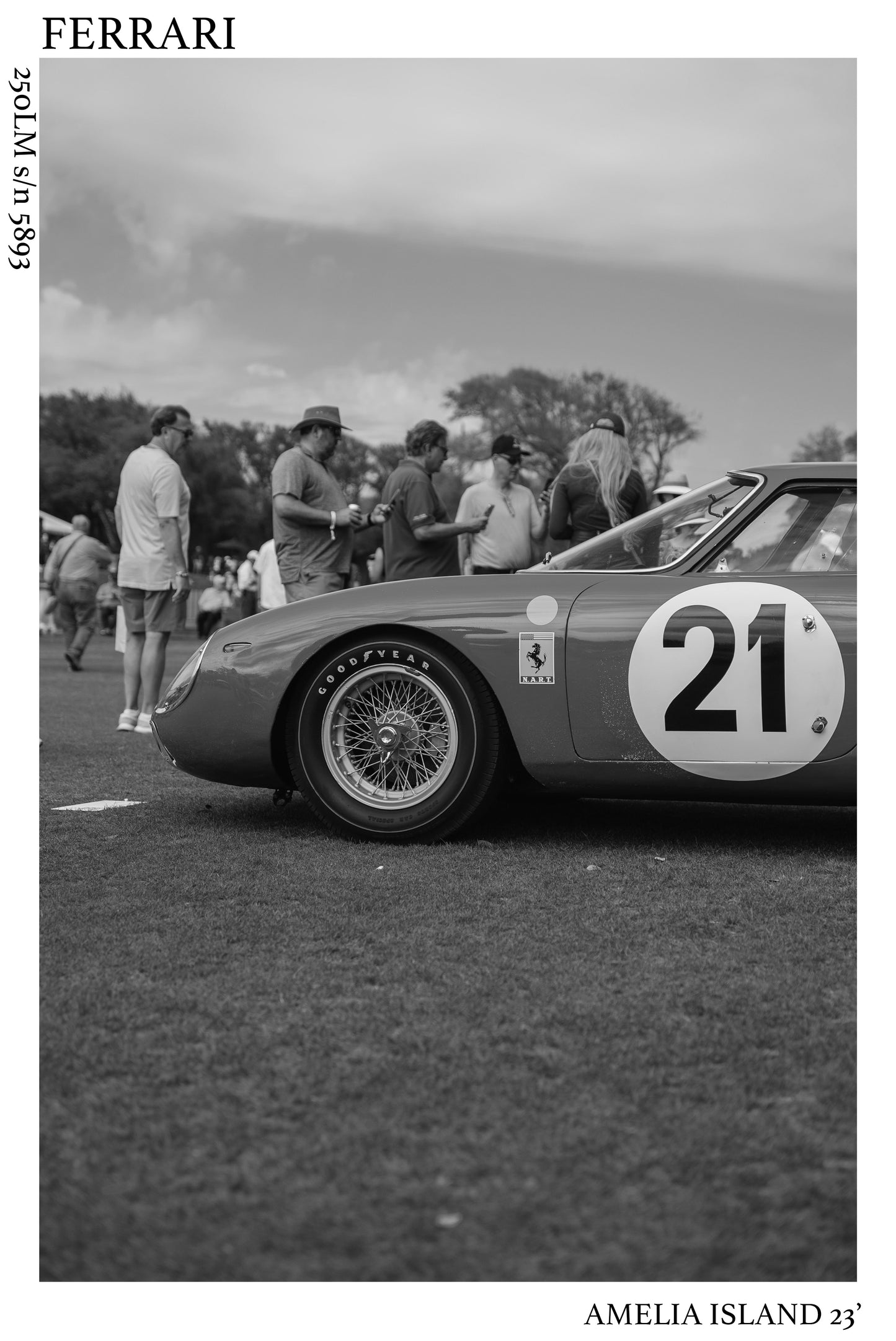 Lightweight Ferrari 250 LM Tee